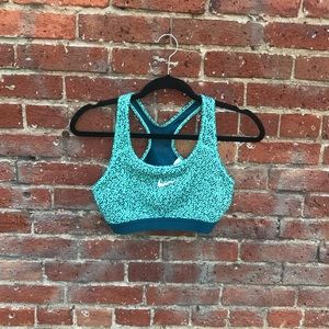Blue Cheetah Nike Sports Bra Size Large